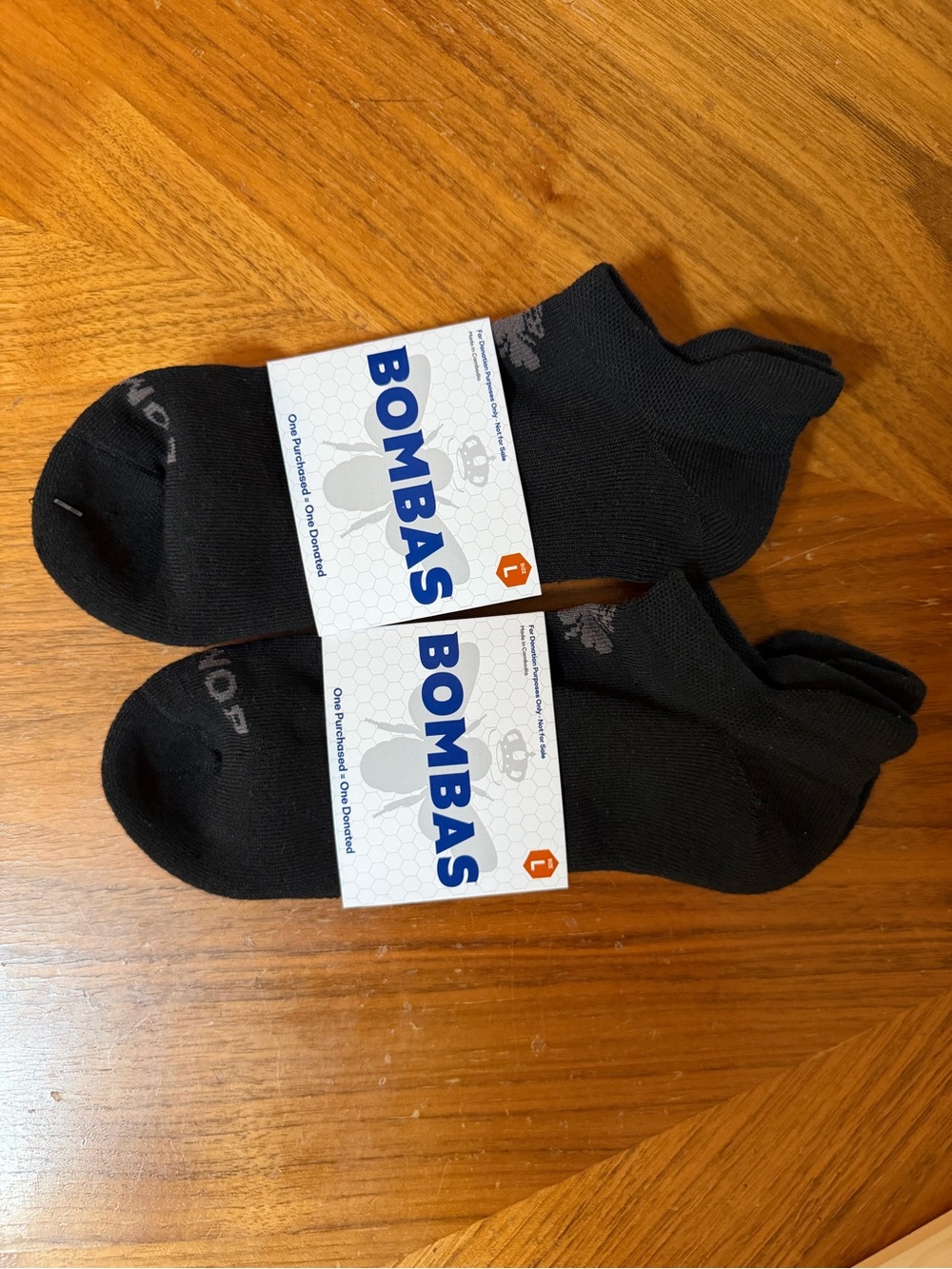 Bombas Black Unisex No-Show Athletic Socks Pack of 2